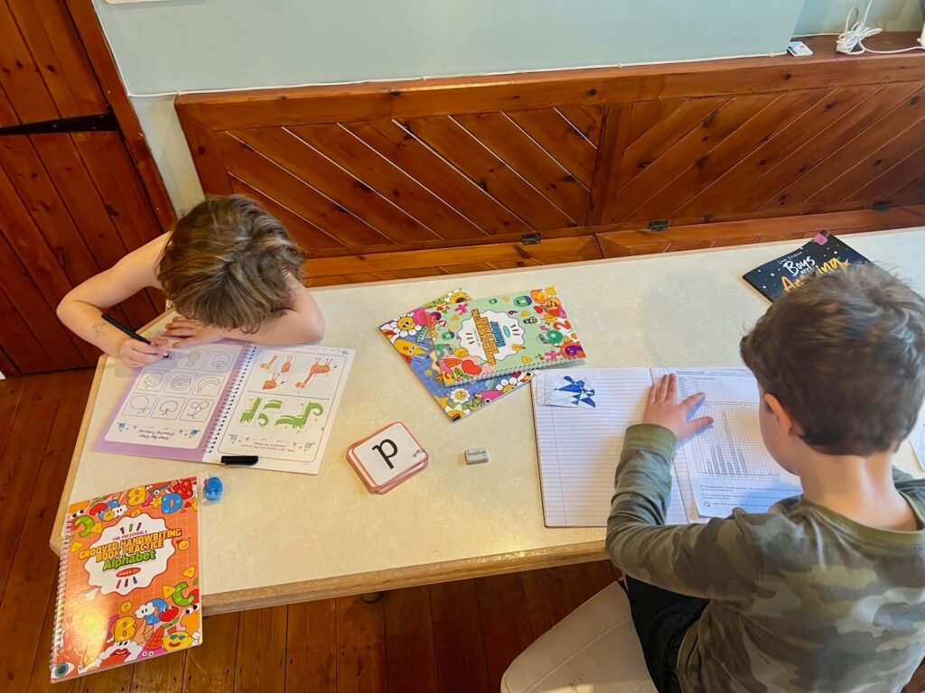 Homework and exercise books